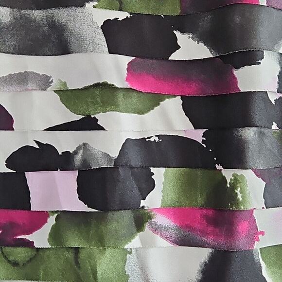 J.S. Collection Boutique Dress Size 12 Tiered Bodycon Purple Cocktail Party - Picture 5 of 16